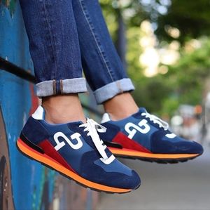 OPP FRANCE Suede Retro Lace Up Sneaker Unisex Skate 80's